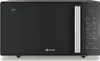 A black Bauknecht microwave oven is shown from the front, against a white background. Produktbild-Vorschau