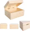 Creative Deco Holzkiste mit Deckel | 19,5 x 15 x 10 cm Produktbild-Vorschau 6
