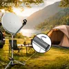 PremiumX Dreibein Stativ Aluminium Silber Tripod Ständer 3x Produktbild-Vorschau 2