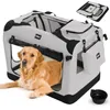 Leopet Přepravní box pro psy XXXL, 102 x 69 x 69 cm, šedý Náhled obrázku produktu 1