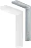 Vormann Design-Konsolen weiß 185 x 124 x 38 mm Produktbild-Vorschau 1