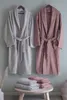 6-Piece Premium 80% Baumwolle Jacquard Bathrobe & Towel Set Produktbild-Vorschau 3