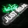 Insegna al neon LED "Just Relax", insegna LED a forma di Anteprima dell’immagine prodotto 4