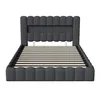 Letto imbottito INONEFT 180x200 cm con LED, letto per Anteprima dell’immagine prodotto 9