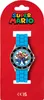 A Super Mario watch in its packaging, displayed against a red background. Podgląd zdjęcia produktu