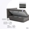 FEDVE Boxspringbett Schlafzimmerbett AKITA mit 2 Produktbild-Vorschau 6