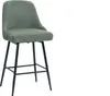 Miliboo - 360° drehbare Barhocker aus Chenille-Stoff in Produktbild-Vorschau 4