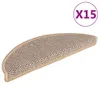 vidaXL Maty na schody sizalowe samoprzylepne 15 szt. Podgląd zdjęcia produktu 8