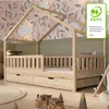 Crazy Pine Domčeková posteľ so zásuvkami 90x200 cm – Detská Náhľad obrázku produktu 10