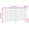 vidaXL Panele grzejnikowe białe 149x20x82 cm materiał Podgląd zdjęcia produktu 8