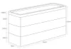 Yamazaki Rin Aufbewahrungsbox Kunststoff/Holz weiß Produktbild-Vorschau 10