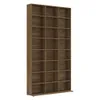vidaXL Półka na płyty CD brązowy dąb 102x23x177,5 cm Podgląd zdjęcia produktu 1
