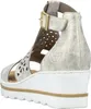 Rieker Keilsandaletten Damen 31373832363036 Beige 38 EU Produktbild-Vorschau 3