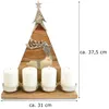Riffelmacher Kerzenleuchter Weihnachtsbaum mit Hirsch 31 x Produktbild-Vorschau 2