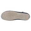 The sole of a blue shoe is shown against a white background. Voir les images du produit