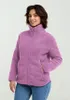 High Curl Jas Dames, paars, maat S - levendig orchidee Productafbeelding-voorbeeld 7
