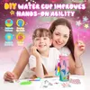 Kit de bricolage pour gourde 600 ml, motif sirène, Voir les images du produit 7