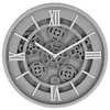 Wanduhr Zahnrad grau Ø30x5,5cm Küchenuhr Dekouhr Uhr Produktbild-Vorschau 4
