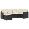 The Living Store 6-tlg. Garten-Sofagarnitur mit Kissen Produktbild-Vorschau 3