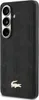 Custodia Lacoste Galaxy S26 in Pelle finta nera con logo Anteprima dell’immagine prodotto 2