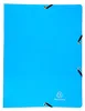 Exacompta 54897E Ringbuch 2 Ringe 15mm Gummizug A4 Hellblau Produktbild-Vorschau 1