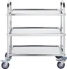  Carrello in acciaio inossidabile, carrello multiuso da Anteprima dell’immagine prodotto 1