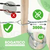 BOGATECO Lamelový plot Hazel Chestnut | Drevený plot z Náhľad obrázku produktu 11
