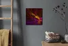Coloray Uhr auf Leinwand 30x30 cm Wand Uhr Dekoration Produktbild-Vorschau 4