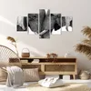 Bild auf Leinwand - Leinwandbild - 5 Teile - Elefanten Produktbild-Vorschau 7