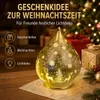 LED Deko-Tropfen 15 cm Frosty-Gold mit Timer 6h/18h Produktbild-Vorschau 6