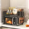 Standregal Mikrowellen Regal 2-Stufig Microwave Shelf Produktbild-Vorschau 2