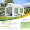 3x3m Partyzelt Festzelt Pavillon Carport Gartenzelt Produktbild-Vorschau 9