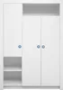 Babyzimmer-Set Paula 3tlg Wickelkommode Babybett Produktbild-Vorschau 4