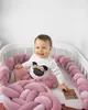 Bettschlange geflochten Velours 200 cm – Pink | Produktbild-Vorschau 4