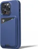 Mujjo Leather Card Wallet, Kartenhalter, Blau, Leder, Apple Produktbild-Vorschau 4