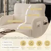 LVHOM Sessel mit Seitentaschen, Relaxsessel Cordstoff, Produktbild-Vorschau 2