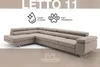 Ecksofa mit Schlaffunktion PASTI XL L-Form, Sofa Couch mit Produktbild-Vorschau 2