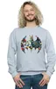 DC Comics - Sweatshirt für Herren BI48700 (3XL) (Grau) Produktbild-Vorschau 2