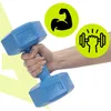 ACTIGET 2x2,5 kg manubri esagonali per esercizi di fitness, Anteprima dell’immagine prodotto 5