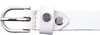 Prato Gürtel G02 ovale Schnalle S weiss 85 cm Produktbild-Vorschau 2