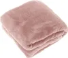 Unique Living Plaid/Decke Justin - altrosa - 150 x 200 cm Produktbild-Vorschau 1