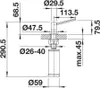 BLANCO TORRE Spülmittelspender PVD PVD steel Produktbild-Vorschau 5