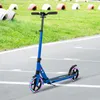 COSTWAY Kinderroller, inklapbaar met verlichting, scooter Productafbeelding-voorbeeld 2