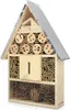 Navaris Insektenhotel aus Holz - Naturbelassenes Insekten Produktbild-Vorschau 1