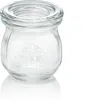 12x Weck Glas Mini-Tulpenglas mit Deckel Tulip 75 ml Produktbild-Vorschau 1