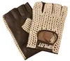 Fahrhandschuhe PILOT Pilot-1 halber Finger XL braun Produktbild-Vorschau 3