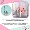 Love Gifts® Babyschaukel aus Holz hochwertig und geeignet Produktbild-Vorschau 6