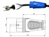 Rallonge H07RN-F 3x2,5mm² 20m bleue Voir les images du produit 7