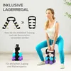 Kurzhantelset mit Ständer 2-in-1, Hantelset 6 Hanteln, Produktbild-Vorschau 7