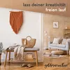 Makramee Garn (Terracotta) 3mm x 100m - 100% Baumwolle Produktbild-Vorschau 7